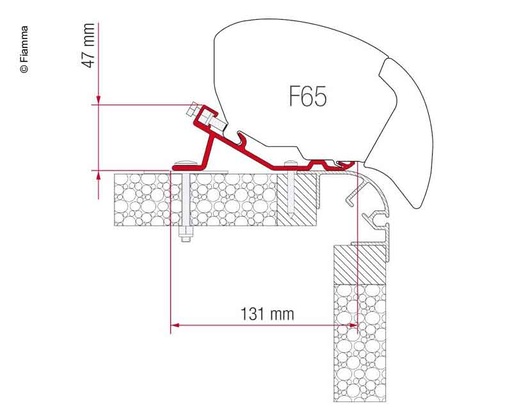 [REIMO-434765] F65 Adaptör Kiti Bailey