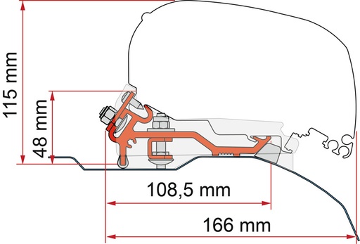 [REIMO-440526] Kit Ducato/Jumper/Boxer Montaj Kiti
