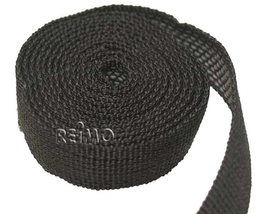 [REIMO-442061] Siyah Germe Kayışı 40 mm/mt