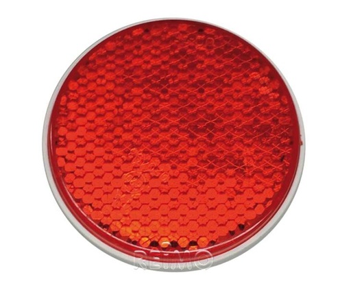 [REIMO-468615] Yuvarlak Kırmızı Reflektör 75 mm