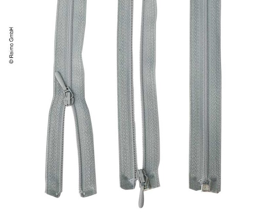 [REIMO-55051] Fermuar 90 cm Ayrılabilir Gri
