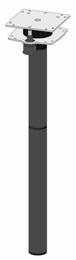 [REIMO-57183] Döner Masa Ayağı 700mm, 3 Parçalı