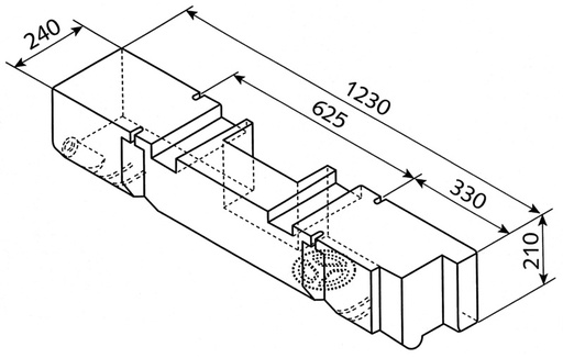 [REIMO-61011] Dış Su Deposu VW T4 53L