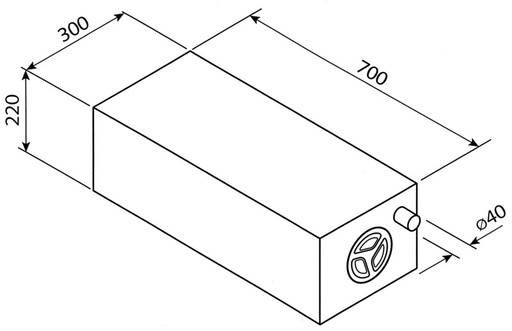 [REIMO-61108] Su Tankı 43L