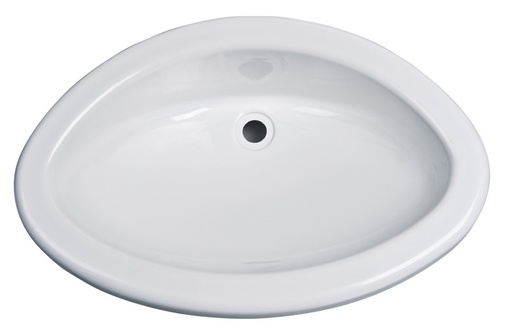 [REIMO-64025] Oval Maxi Lavabo Beyaz