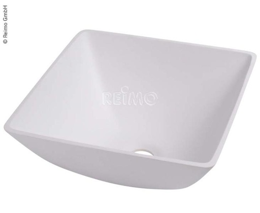 [REIMO-64052] Köşeli Lavabo 330x330 Beyaz