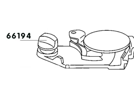 [REIMO-66194] Atık Su Tankı Sürgü Düğmesi C200