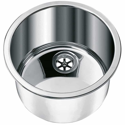[REIMO-705098] Lavabo Paslanmaz Çelik Yuvarlak