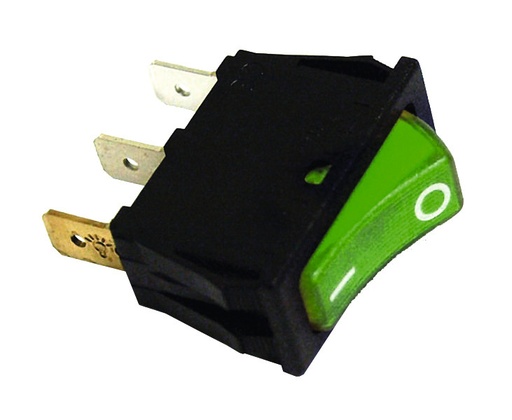 [REIMO-71262] Işıklı Devirmeli Anahtar 230V Yeşil