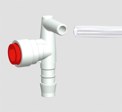 [REIMO-721802] Dirsek Bağlantı Kırmızı 10 mm