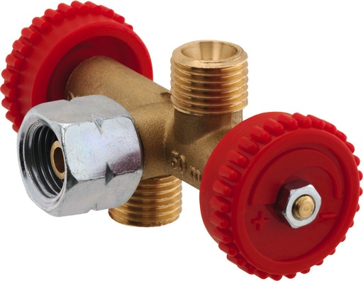 [REIMO-75147] Çift Valfli 2 Çıkışlı 1/4" SB