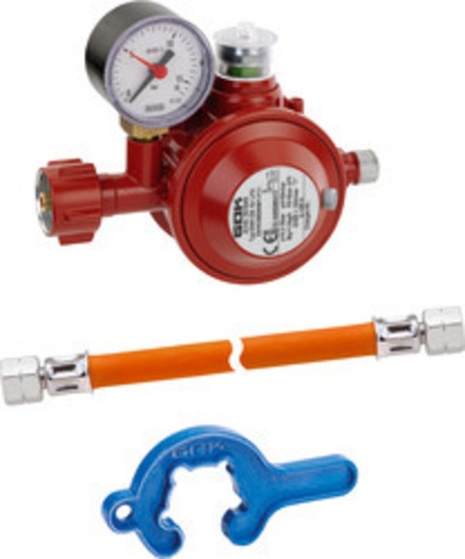 [REIMO-751730] Manometreli GOK tek tüplü gaz sistemi