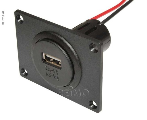 [REIMO-811762] USB Sıva Altı Priz 12-24/5V 3A