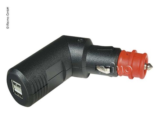 [REIMO-81194] Açılı USB Çiftli Şarj Prizi