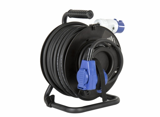 [REIMO-820483] CEE Kablo Makarası, Fişli/Kupollu, 25m