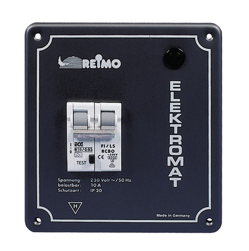 [REIMO-82050] Kaçak Akım Röleli Ankastre Elektrik Kutusu, Blister Ambalaj