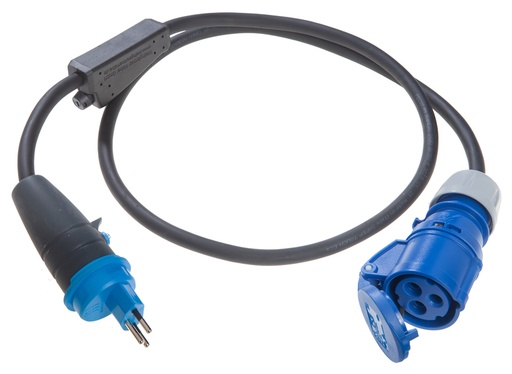 [REIMO-821548] İsviçre Fişli 1,5m Siyah Adaptör