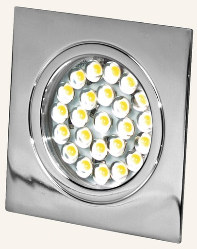 [REIMO-83158] Kare Ankastre Spot 1,6W Krom