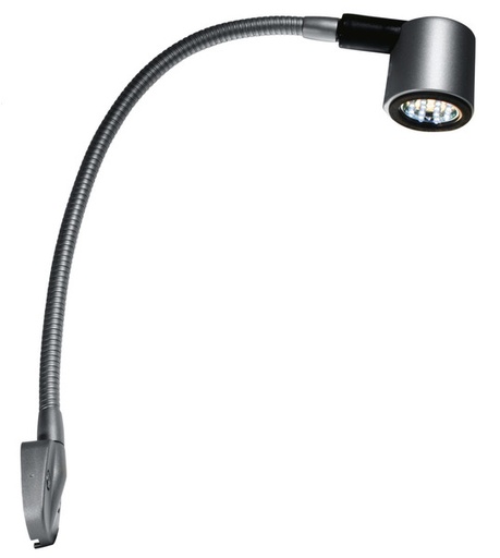 [REIMO-83396] LED Okuma Lambası 12V 1W 330 mm Siyah