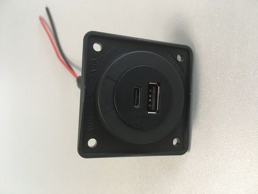 [REIMO-83616] USB Şarj Soketi A+C 12V