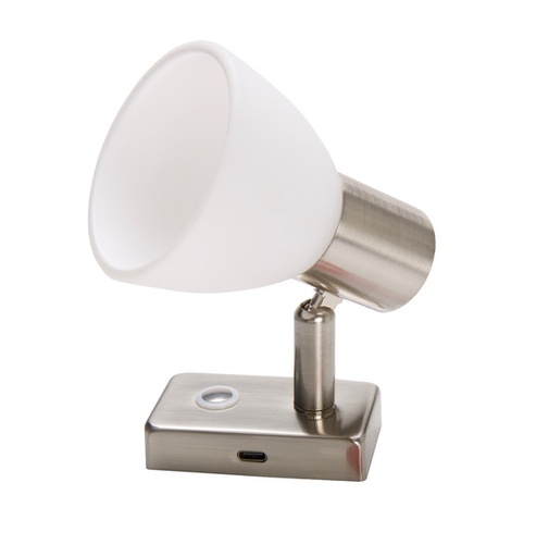 [REIMO-83639] Dokunmatik Anahtarlı LED Spot Nikel