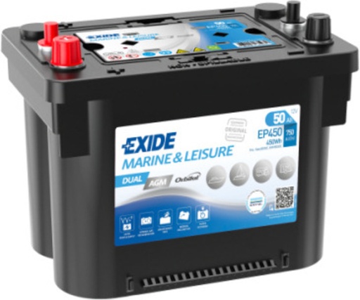 [REIMO-85034] AGM-Batterie EP450 50Ah