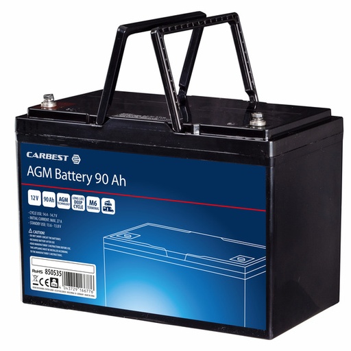 [REIMO-850535] Carbest AGM Akü 90Ah