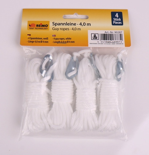 [REIMO-90287] Üç delikli gergili germe ipi, 4'lü
