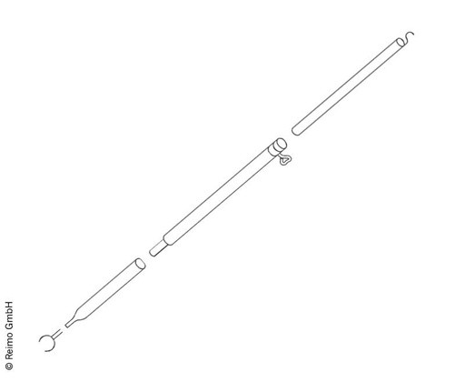 [REIMO-918011] Çelik Çatılı Çadır Direği 2,15-3 m