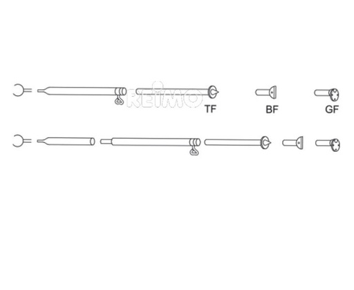 [REIMO-918441] Çelik Fırtına Direği 1,8-2,6M