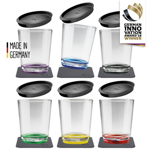 [REIMO-929500] Mıknatıslı Bardak ve Altlığı 6'lı Set