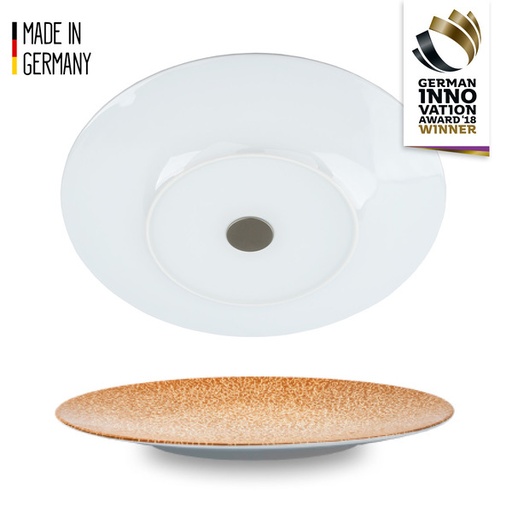 [REIMO-929603] 2'li Kayısı Rengi Yemek Tabağı
