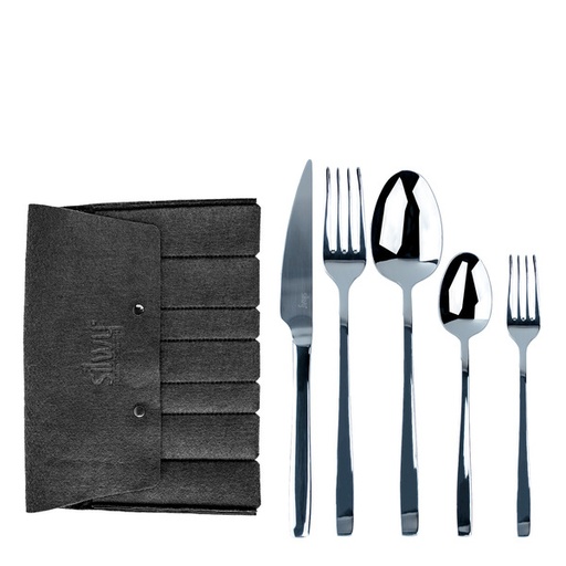 [REIMO-929611] Silwy 5 Parça Seyahat Çatal Bıçak Takımı