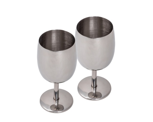 [REIMO-930938] Paslanmaz Çelik Şarap Kadehi 250ml