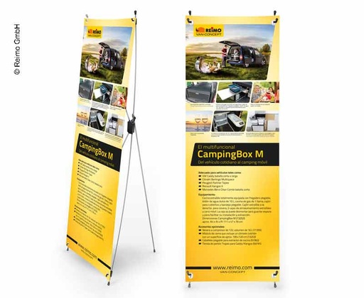 [REIMO-953509] X-Banner Kampinbox M İspanyolca