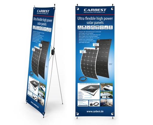 [REIMO-953513] Carbest X-Banner Solar İngilizce