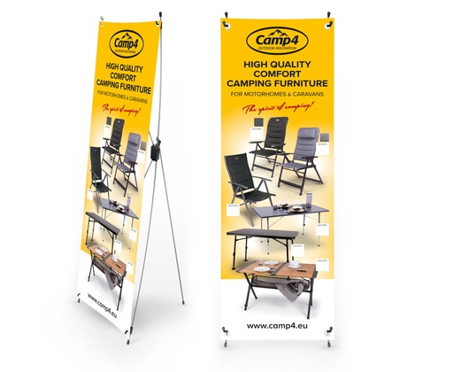 [REIMO-953526] X-Banner Kamp Mobilyası Karavan İngilizce