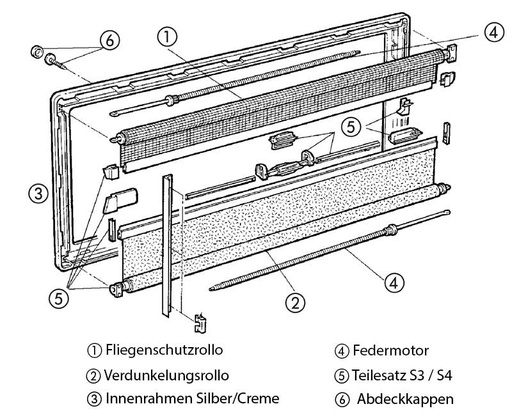 [REIMO-E415] S4 İç Çerçeve 900x450 Gri