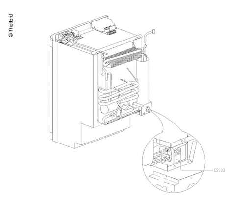 [REIMO-E5933] Ateşleme Elektrodu Buzdolabı N100