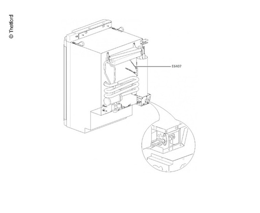 [REIMO-E6407] Isıtma elemanı 220V/220W AC