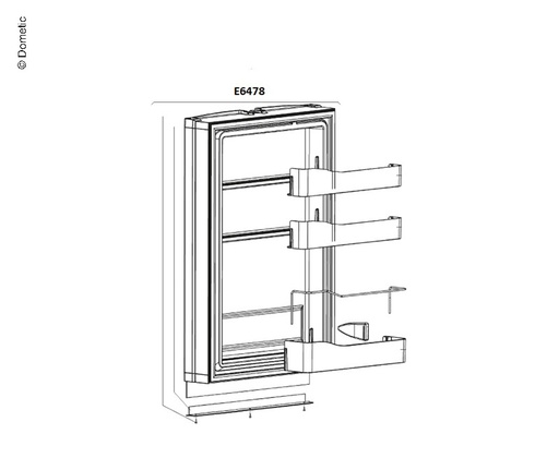 [REIMO-E6478] Tür komplett RM7290/7295