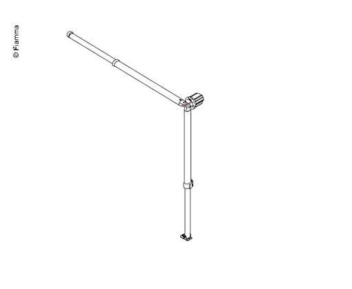 [REIMO-E6988] Rafter / Destek Ayağı sol CS310