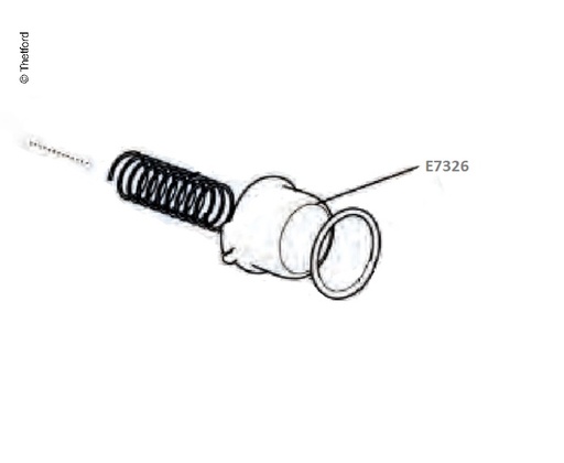 [REIMO-E7326] SC234 Kilit Kapağı D2 Gri VRS1