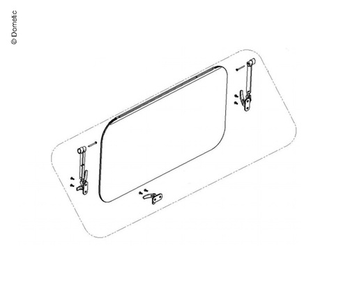 [REIMO-E7452] S7P Dışarı Açılır Pencere 90x52