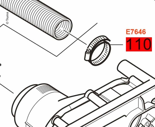 [REIMO-E7646] Hortum Kelepçesi 20-32 mm
