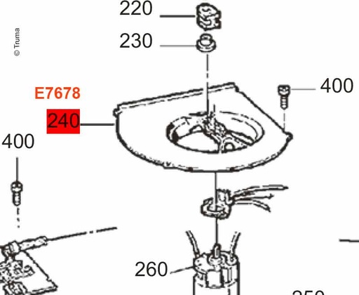 [REIMO-E7678] Motor Flanşı