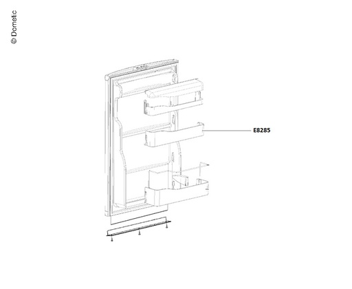 [REIMO-E8285] Orta Kapı Gözü, U=200 mm