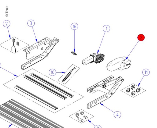 [REIMO-E8712] Tek Basamak Motor Kapağı